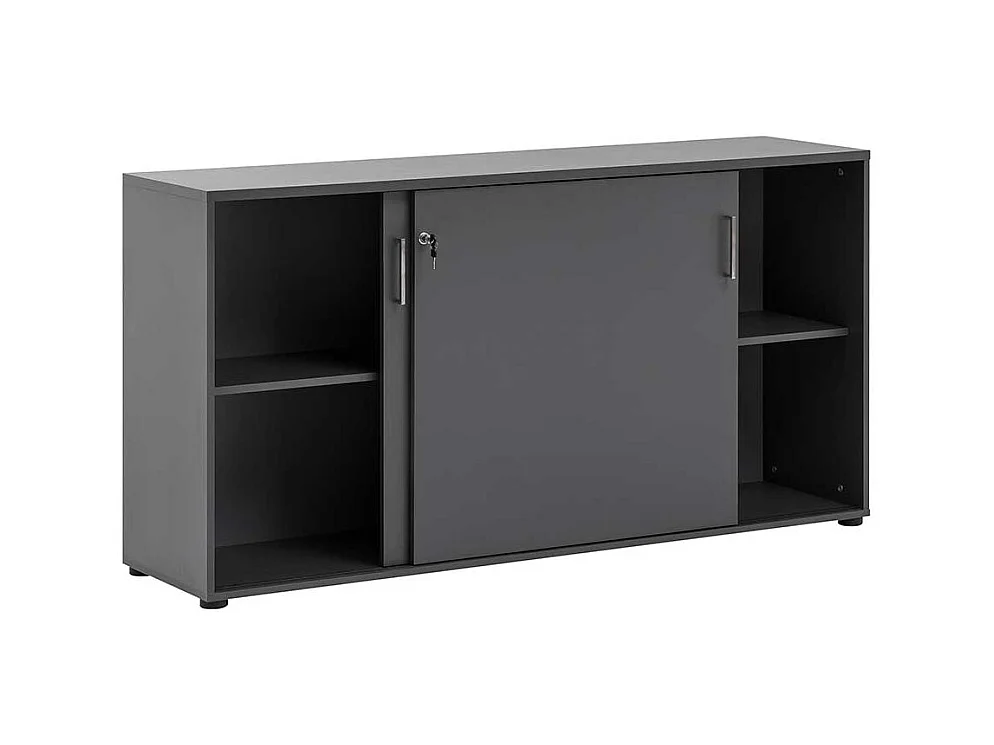 Aktenschrank mit Schiebetüren abschließbar