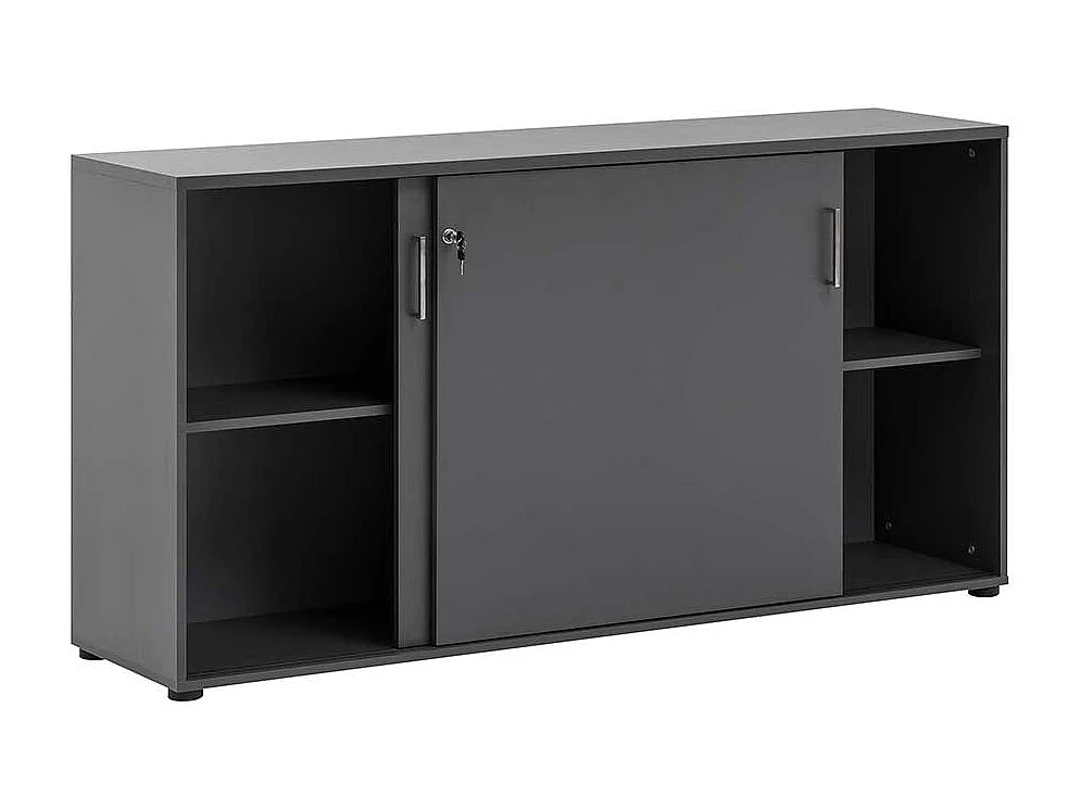 Aktenschrank mit Schiebetüren abschließbar