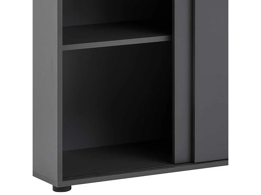 Aktenschrank mit Schiebetüren abschließbar