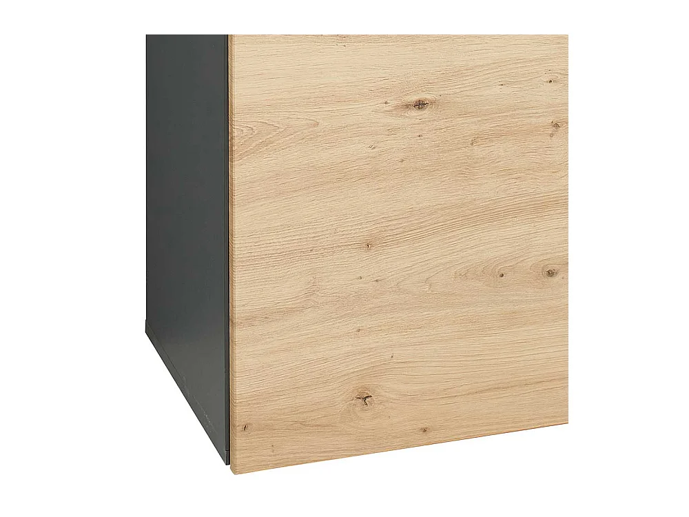 Aktenordnerschrank hoch in modernem Design zwei Drehtüren