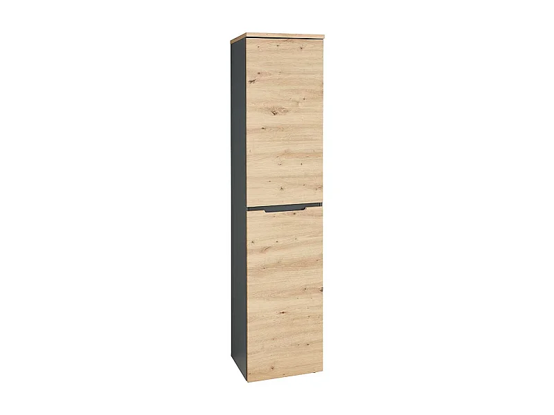 Aktenordnerschrank hoch in modernem Design zwei Drehtüren
