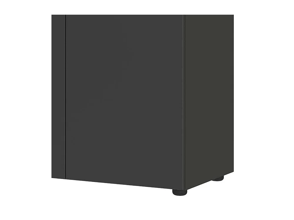 Aktenordnerschrank Schrank Made in Germany in Dunkelgrau