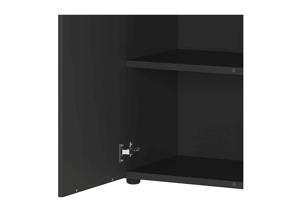 Aktenordnerschrank Schrank Made in Germany in Dunkelgrau