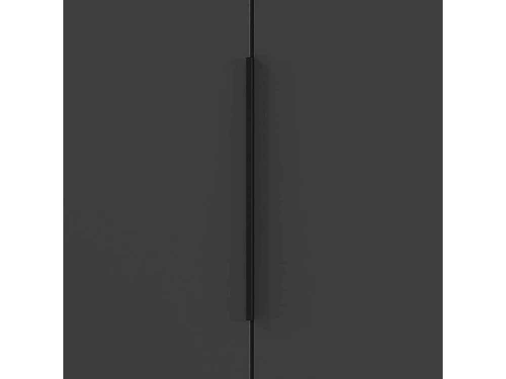 Aktenordnerschrank Schrank Made in Germany in Dunkelgrau