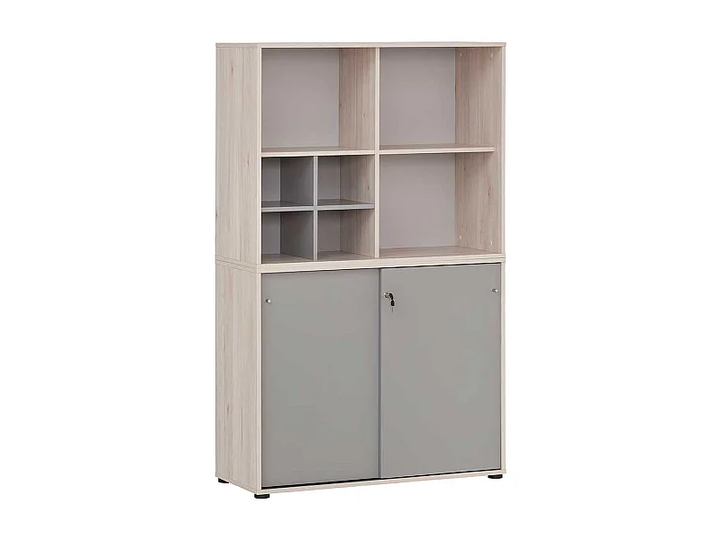 Aktenschrank Made in Germany mit herausnehmbarem Regalkreuz 100 cm breit