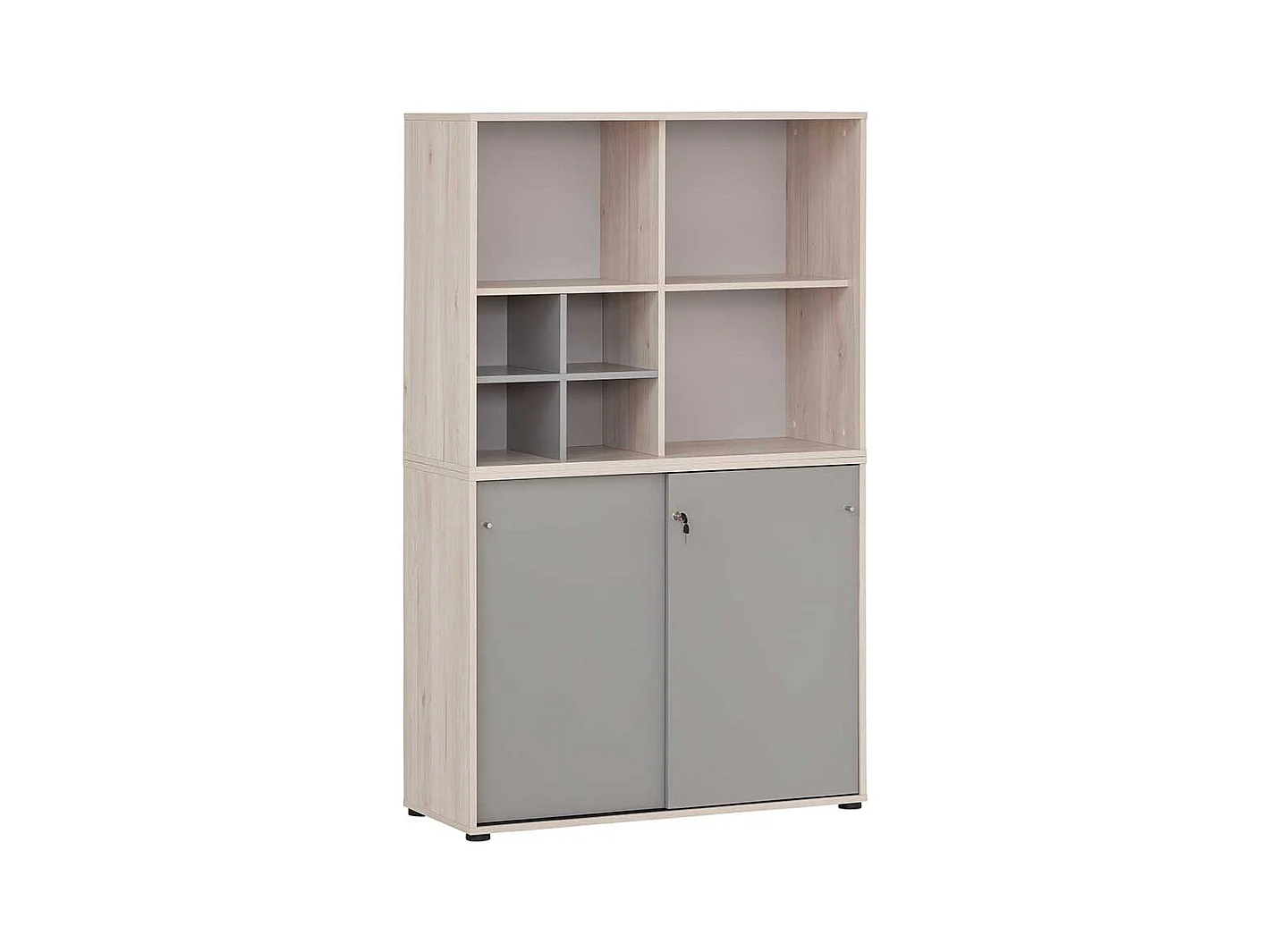 Aktenschrank Made in Germany mit herausnehmbarem Regalkreuz 100 cm breit