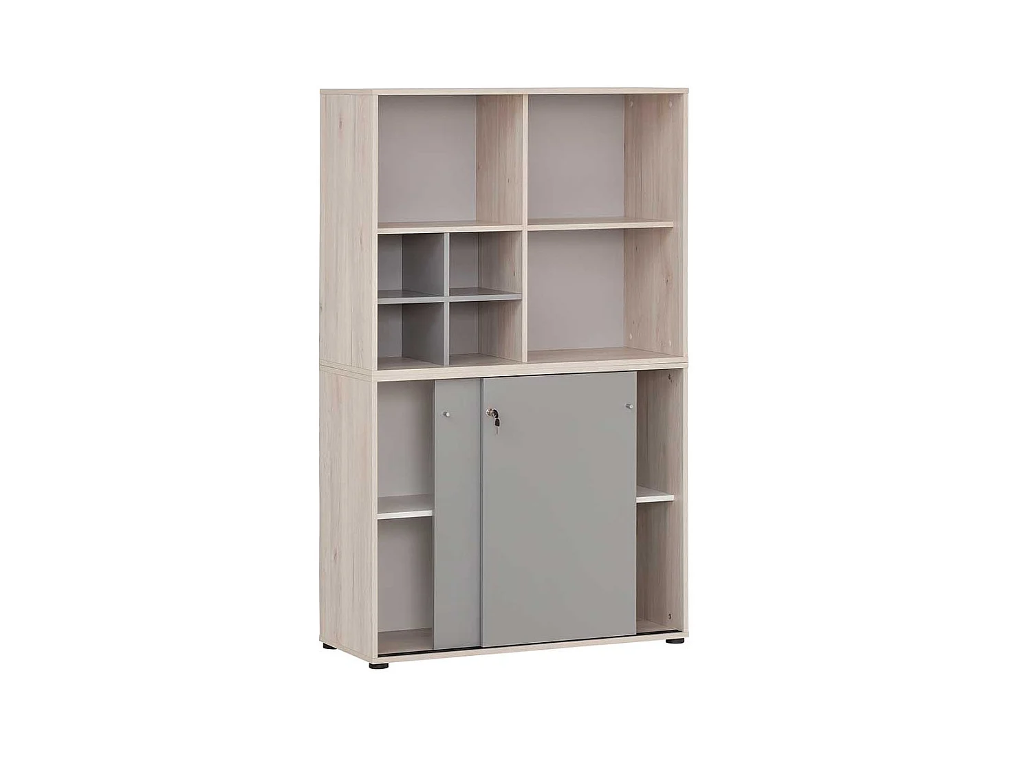 Aktenschrank Made in Germany mit herausnehmbarem Regalkreuz 100 cm breit