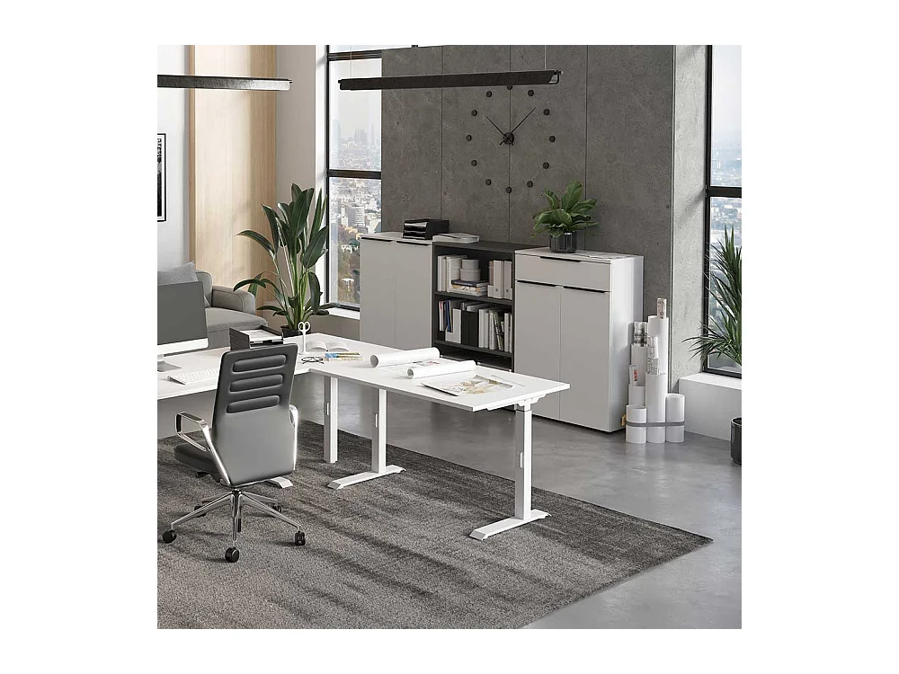 Büroschrank Aktenschrank Made in Germany mit stoßfesten ABS Kanten