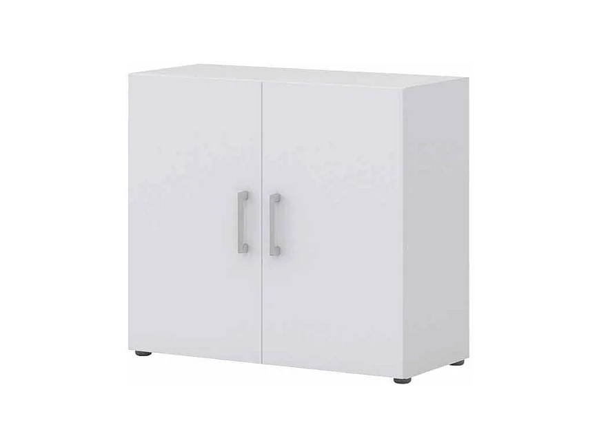 Mini B�roschrank in Wei� 80 cm breit