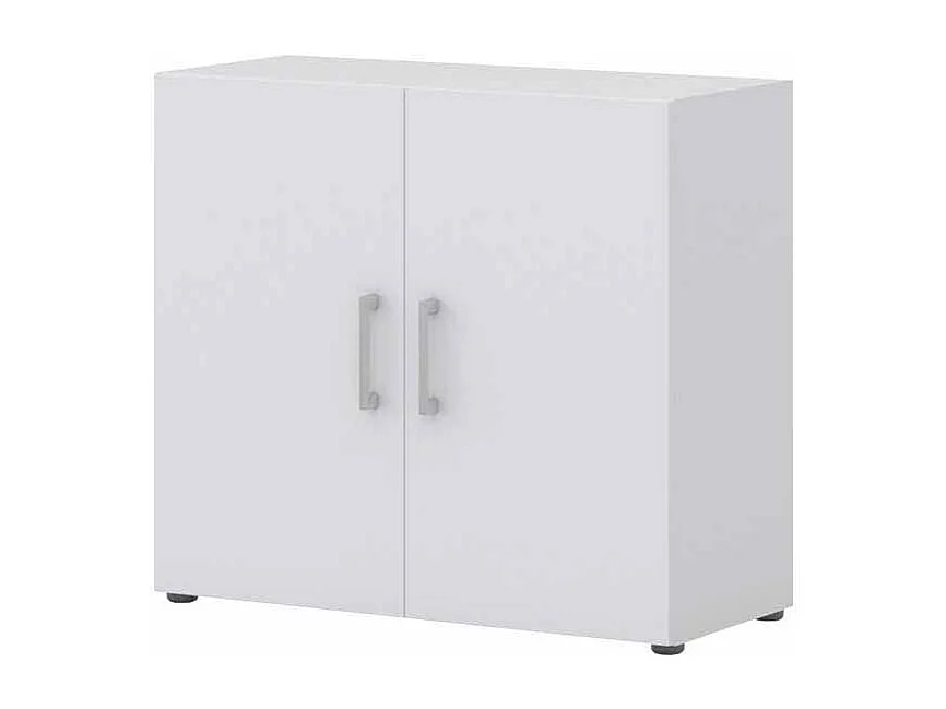 Mini B�roschrank in Wei� 80 cm breit