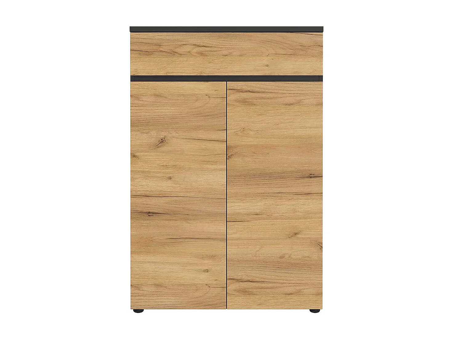 Home Office Aktenschrank 120 cm hoch einer Schublade