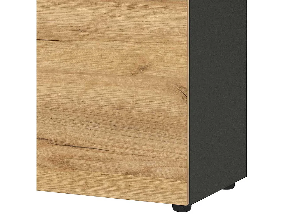 Home Office Aktenschrank 120 cm hoch einer Schublade