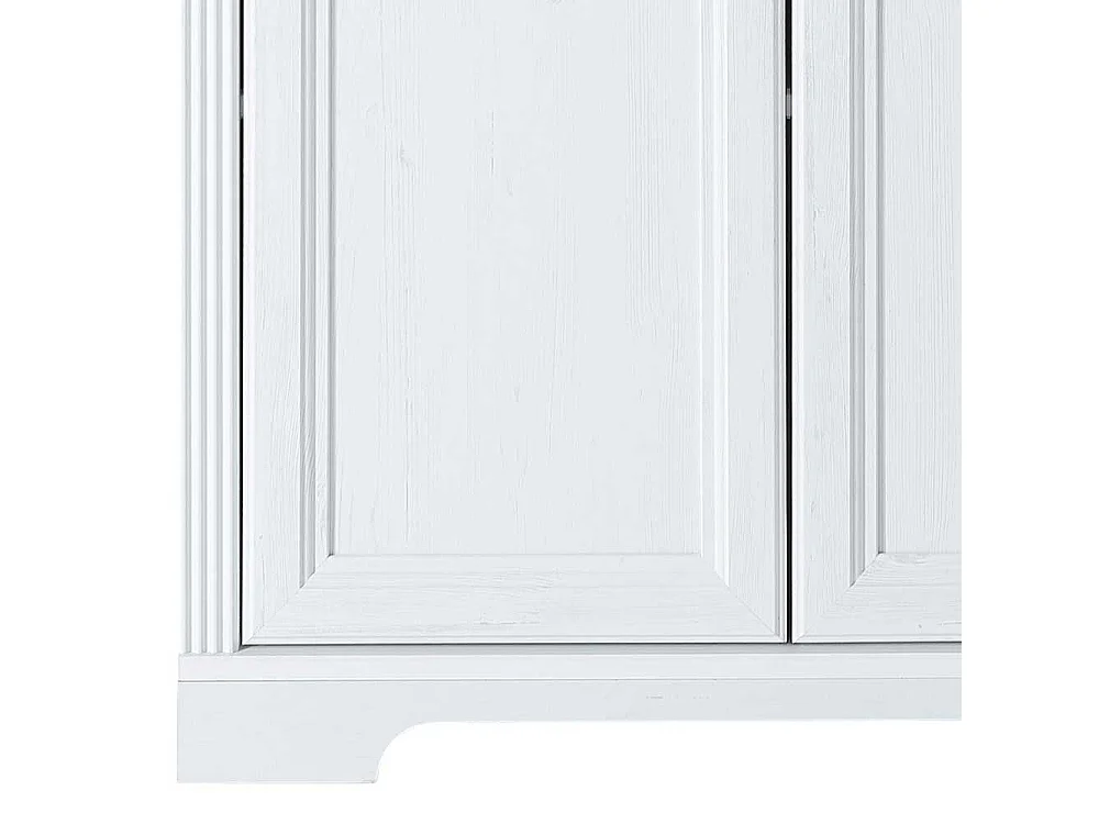 Officeschrank Landhaus mit 2 Drehtüren 86 cm breit