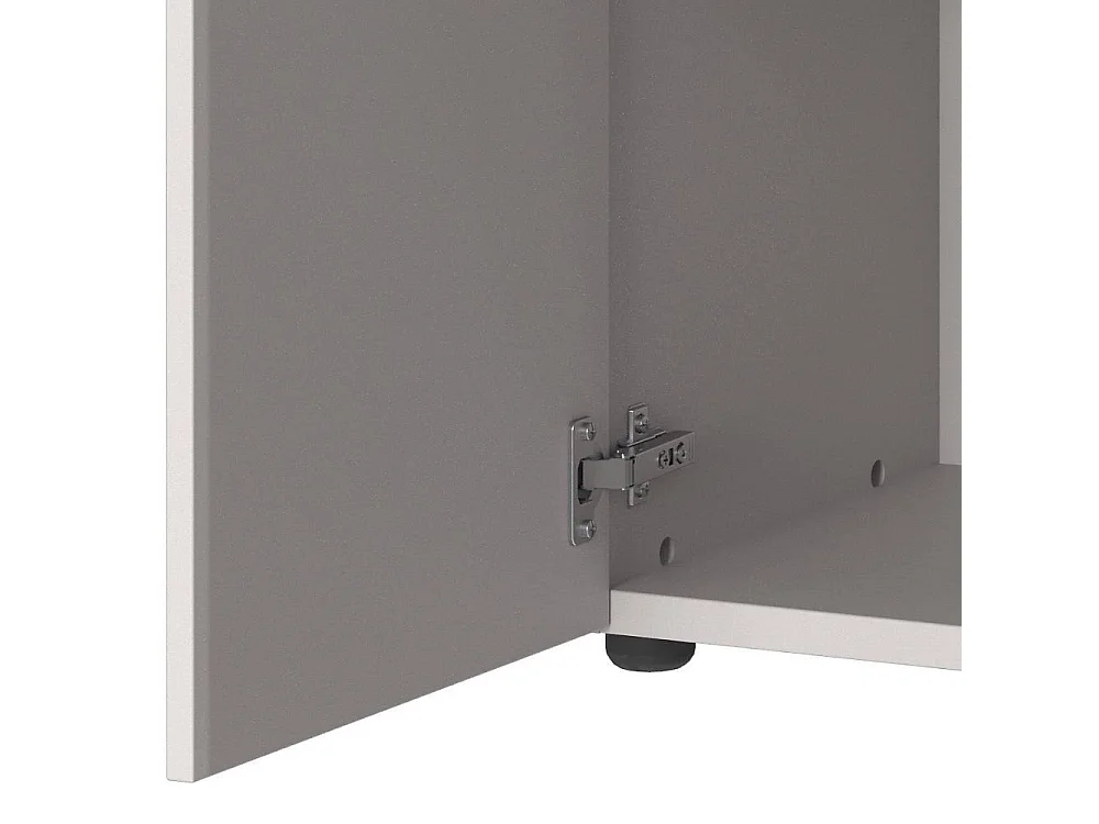 Schrank Büro Officeschrank 197 cm hoch mit Drehtüren