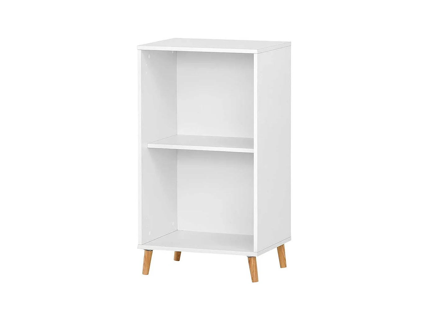 Moderner Officeschrank in Weiß und Eichefarben Made in Germany