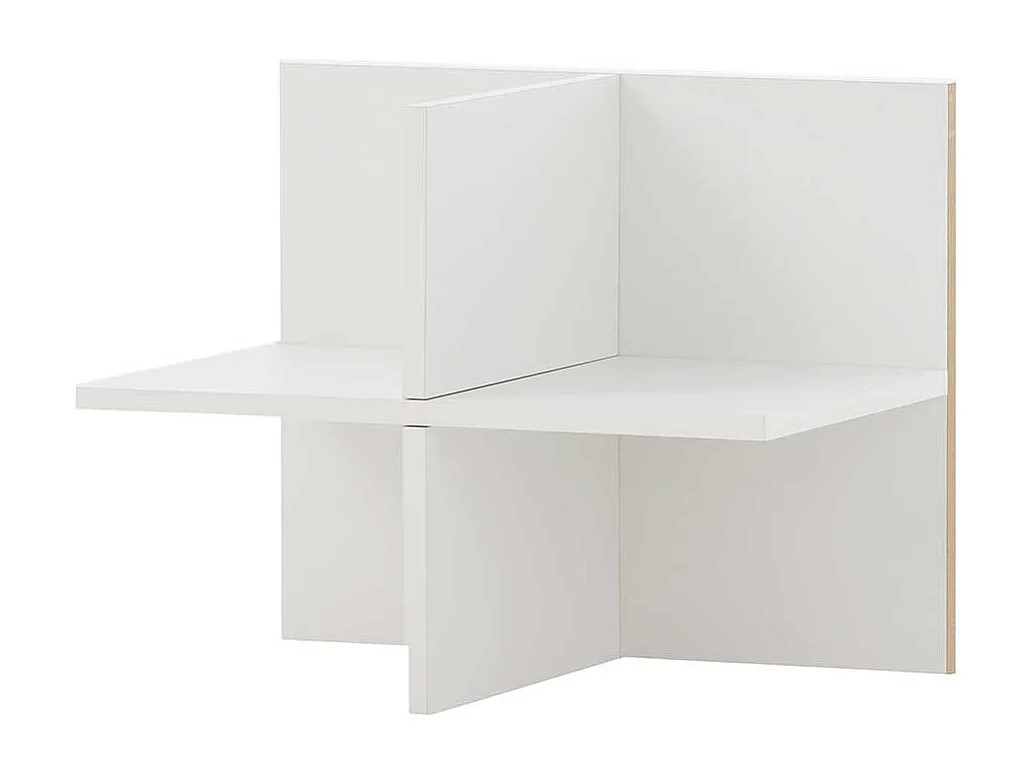 Moderner Officeschrank in Weiß und Eichefarben Made in Germany