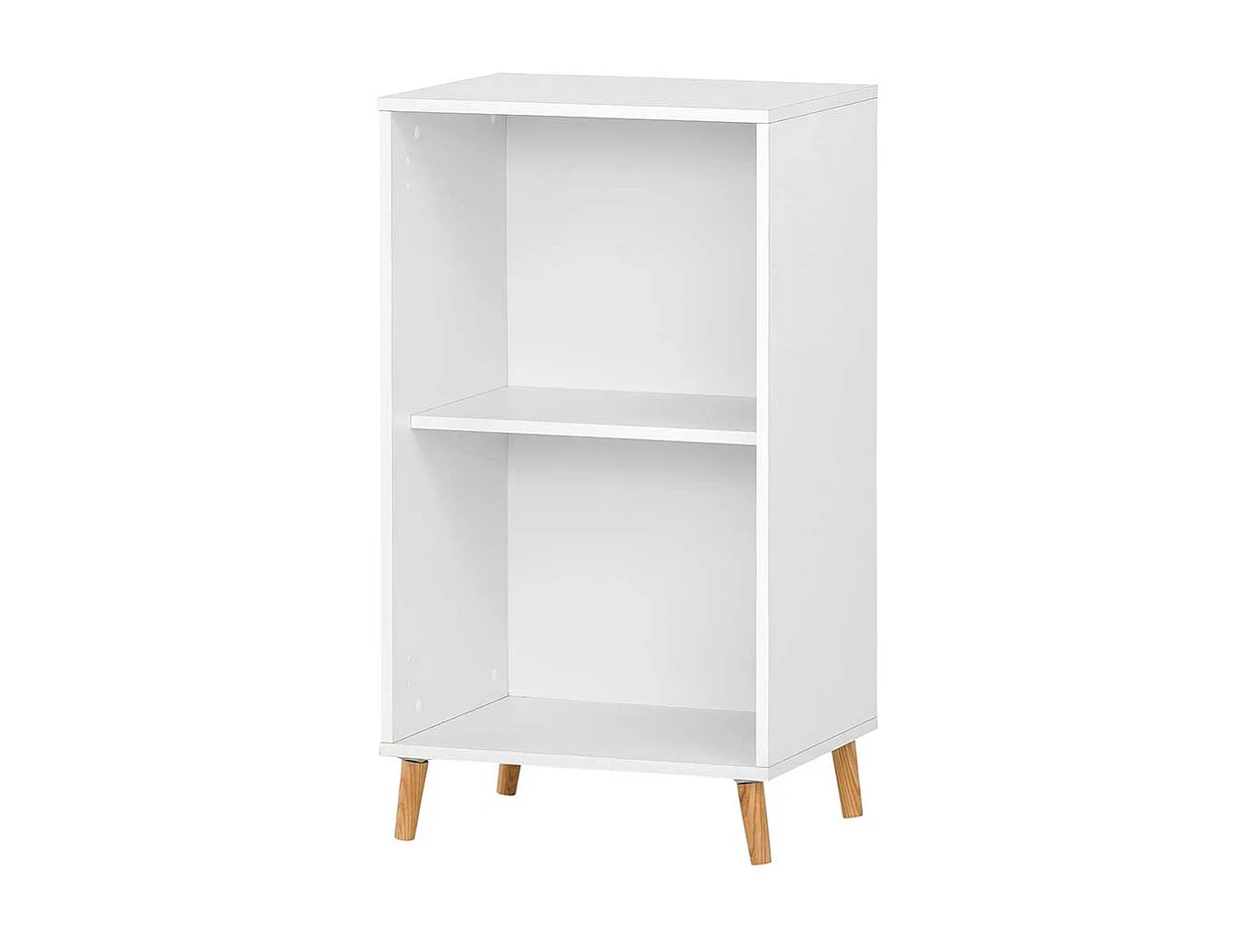 Moderner Officeschrank in Weiß und Eichefarben Made in Germany