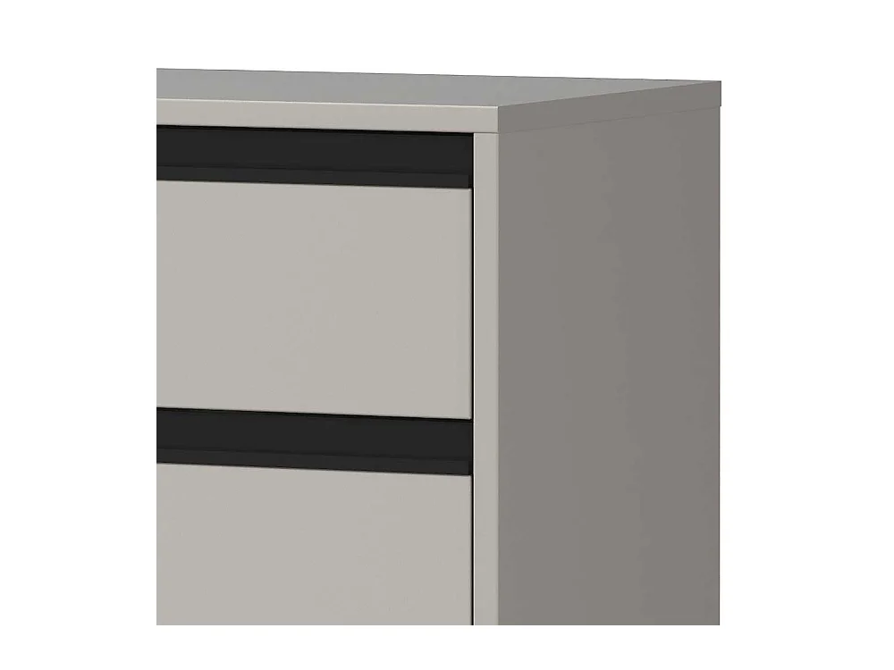 Kommode Bad Schrank mit einer Schublade und Drehtüren