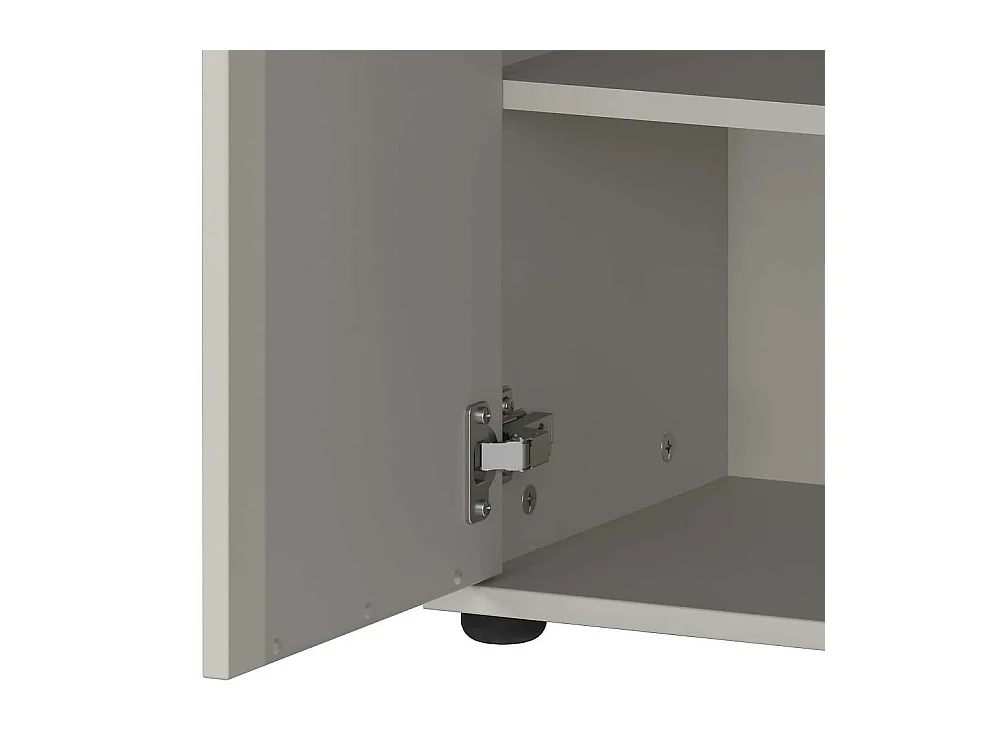 Kommode Bad Schrank mit einer Schublade und Drehtüren