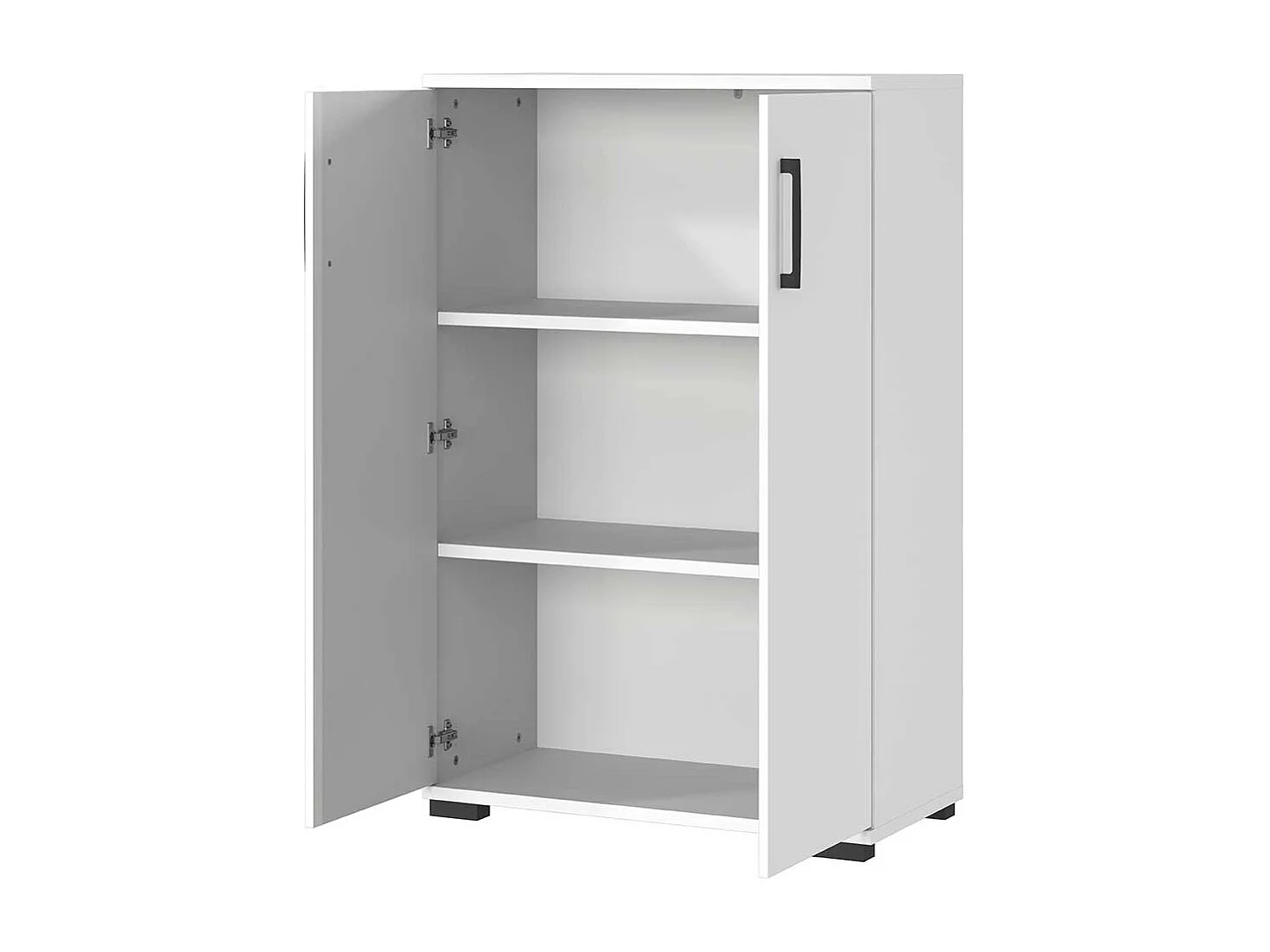 Schrank Büro Officeschrank 2 türig melaminbeschichtet