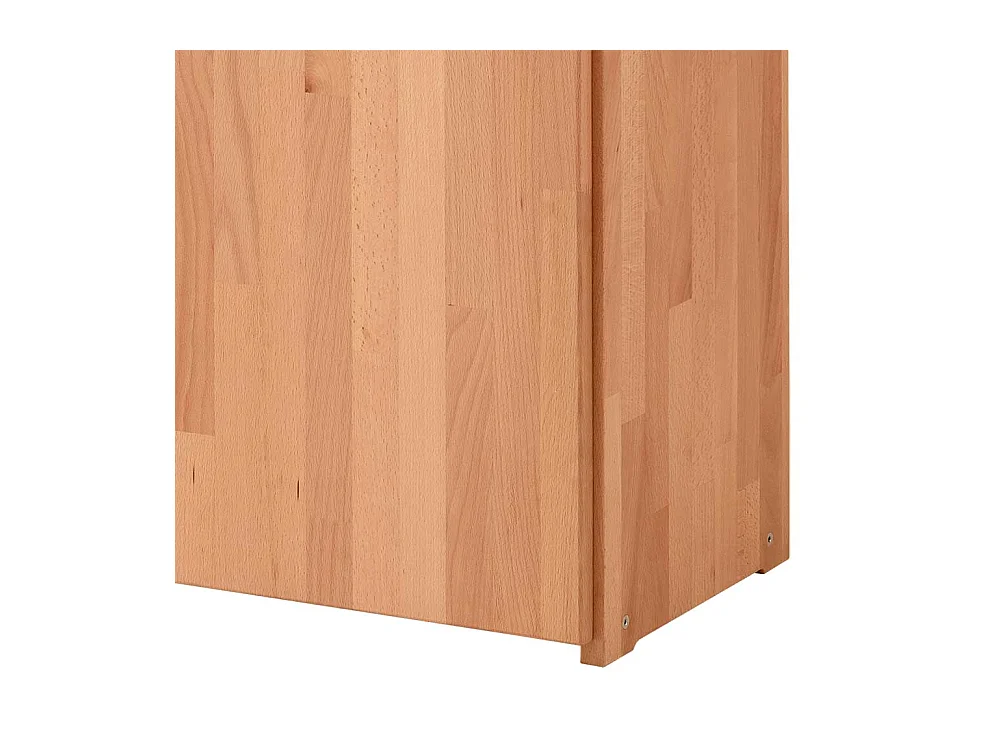 Büroschrank Buche geölt in modernem Design 112 cm hoch
