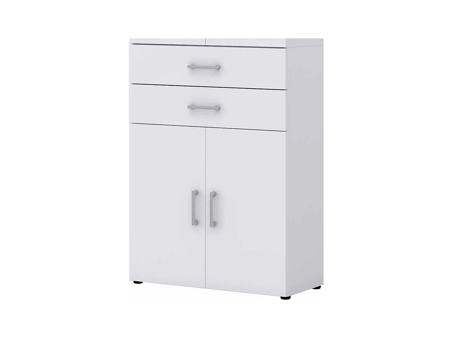 Ordner B�roschrank in Wei� 80 cm breit