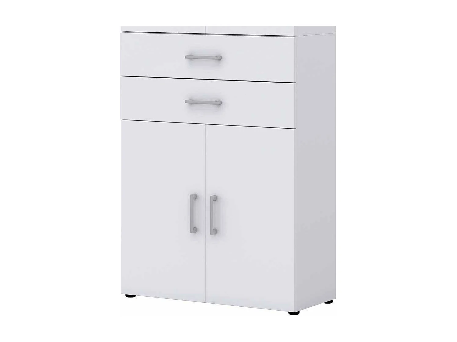 Ordner B�roschrank in Wei� 80 cm breit