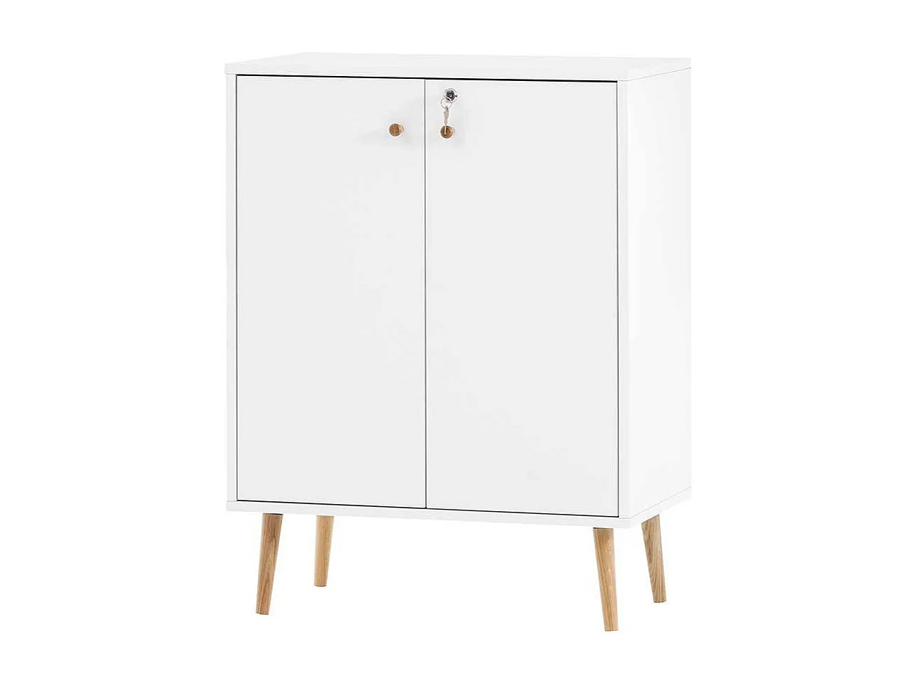 Home Office Ordnerschrank im Skandi Design Made in Germany