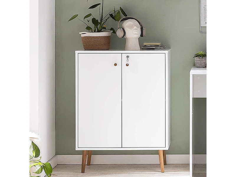 Home Office Ordnerschrank im Skandi Design Made in Germany