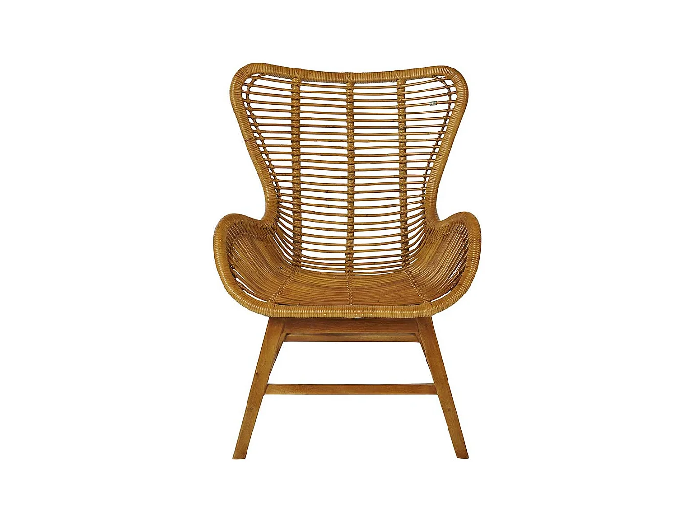 Sessel aus Teak Recyclingholz Landhausstil