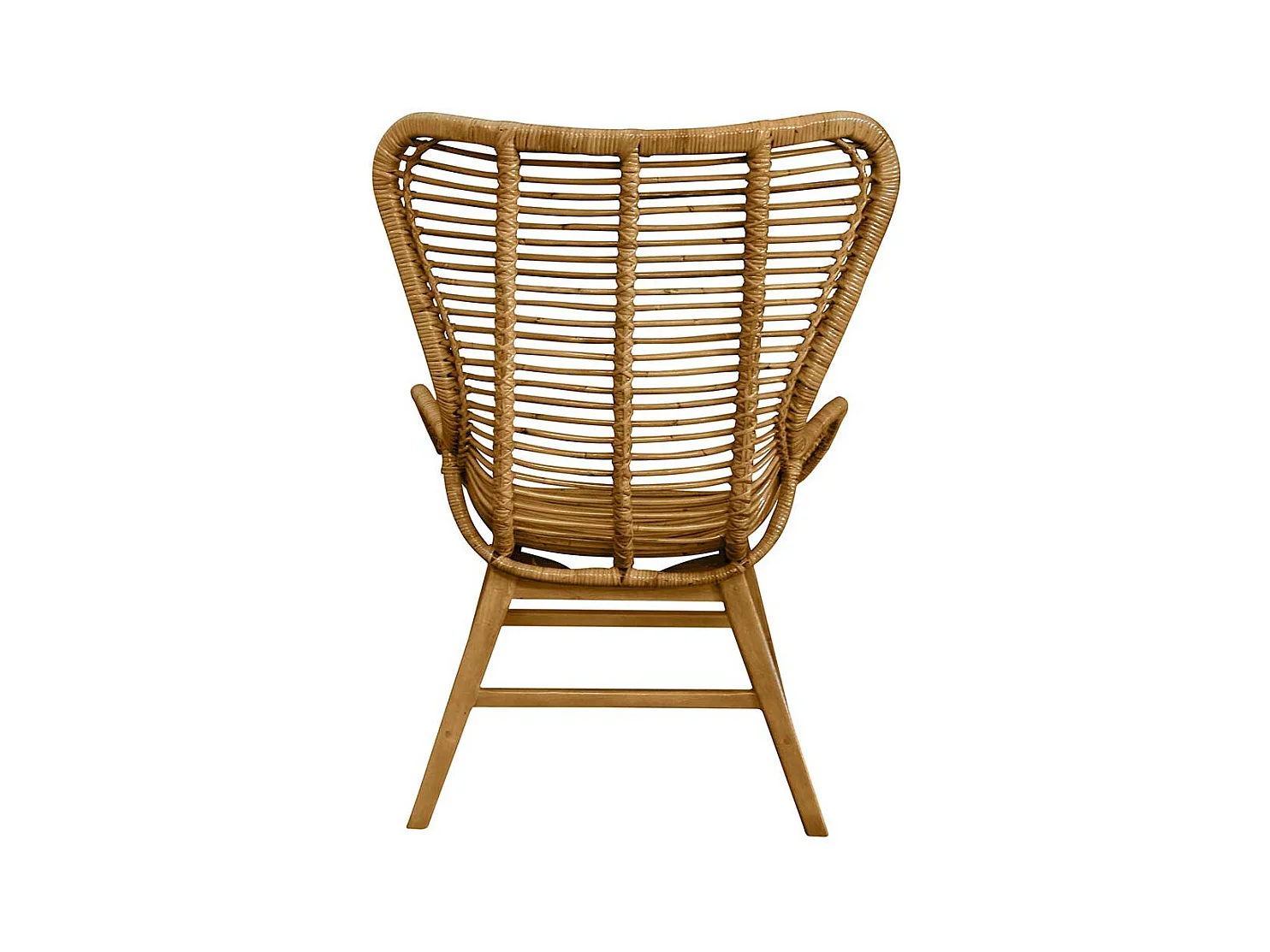 Sessel aus Teak Recyclingholz Landhausstil