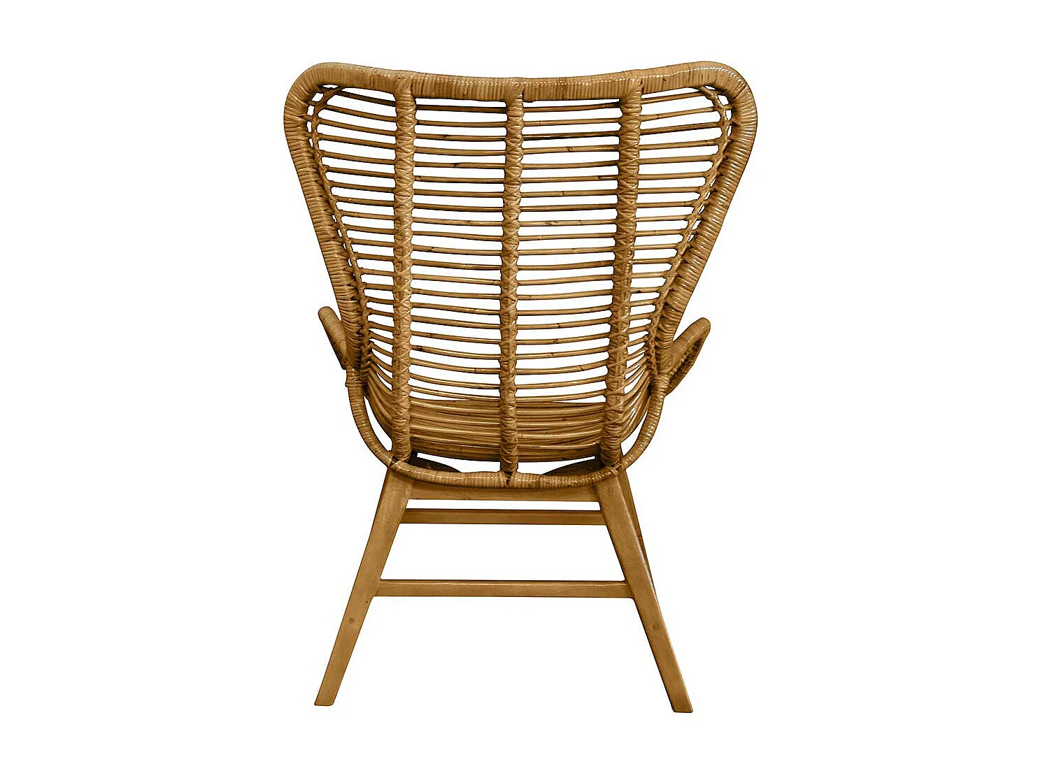 Sessel aus Teak Recyclingholz Landhausstil