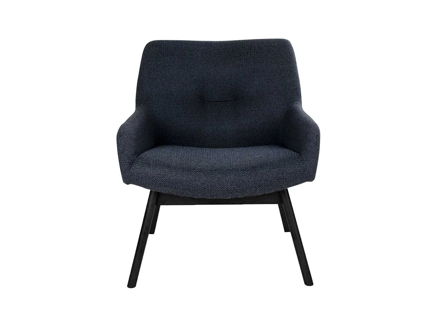 Armlehnensessel in Dunkelgrau Retro Design