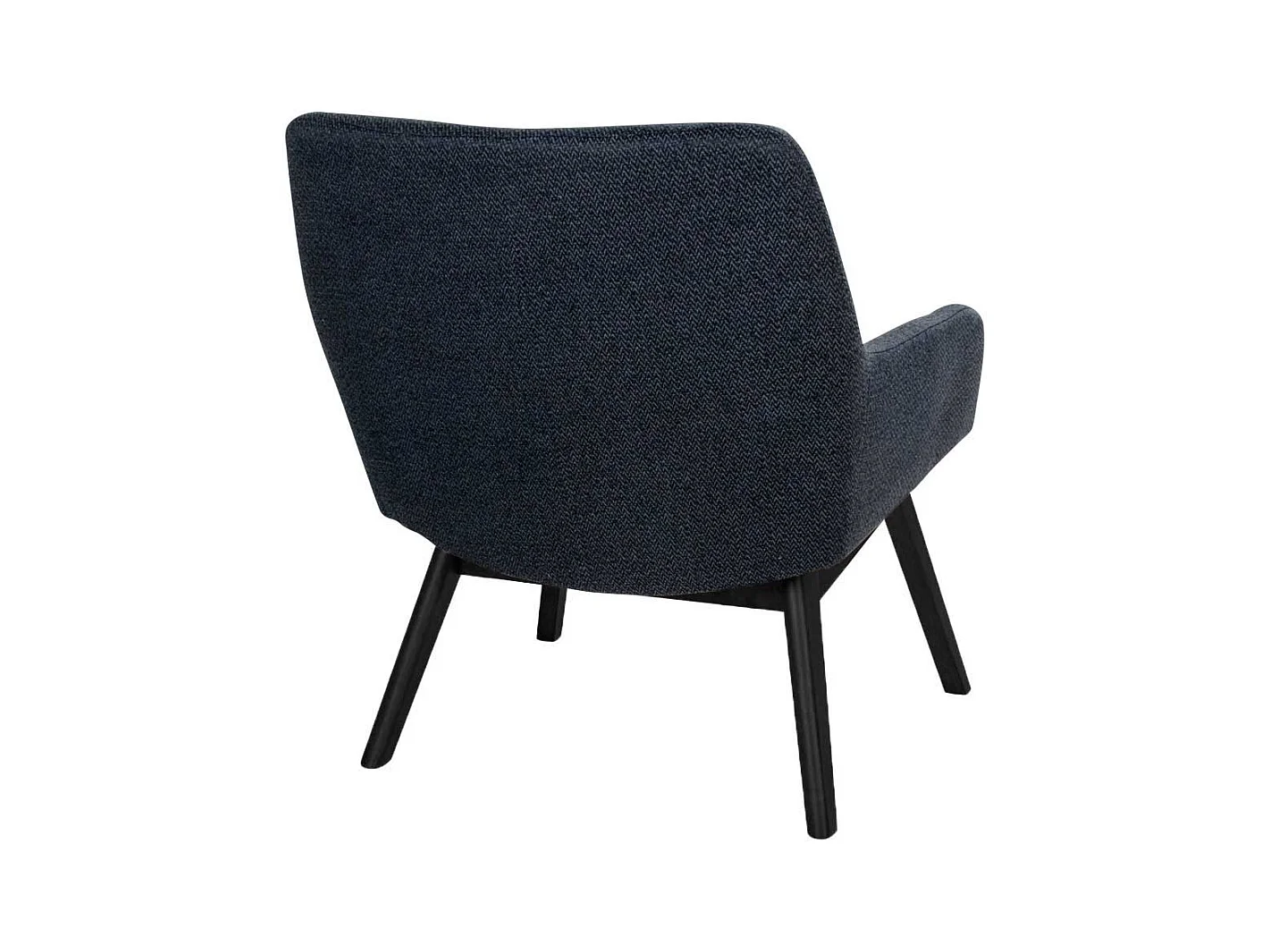 Armlehnensessel in Dunkelgrau Retro Design