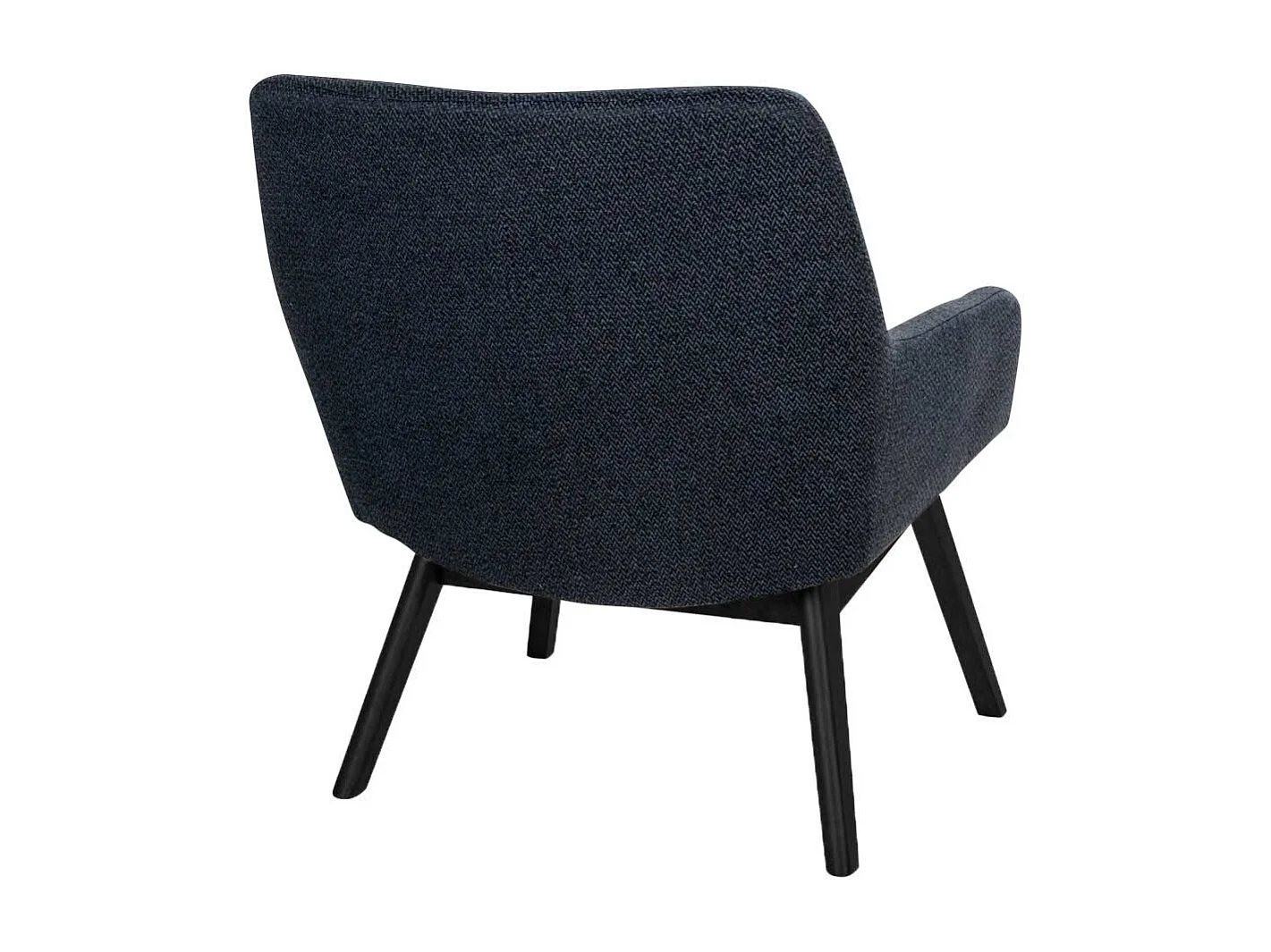 Armlehnensessel in Dunkelgrau Retro Design