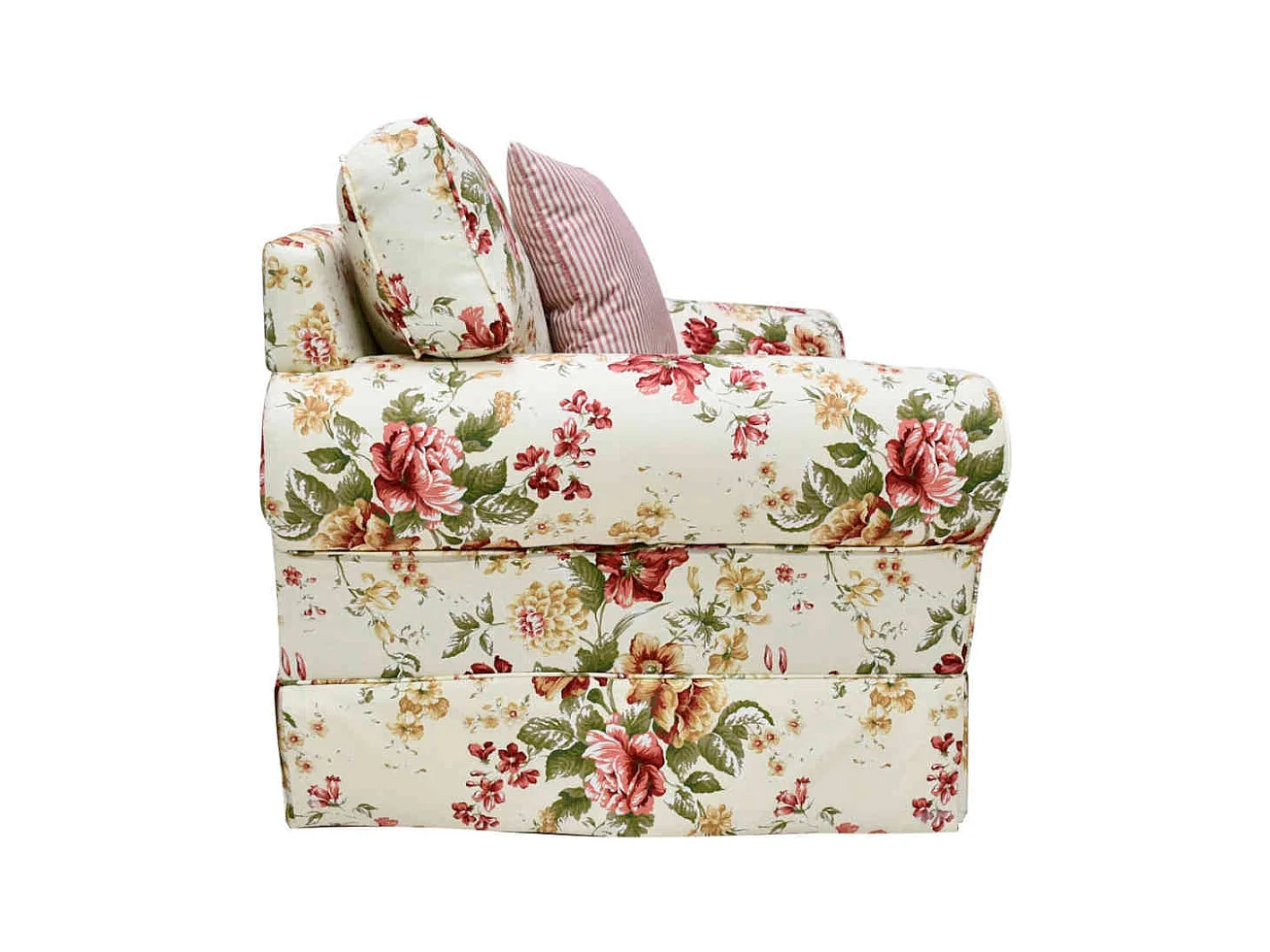 Wohnzimmer Sessel im Landhausstil Blumen Motiv