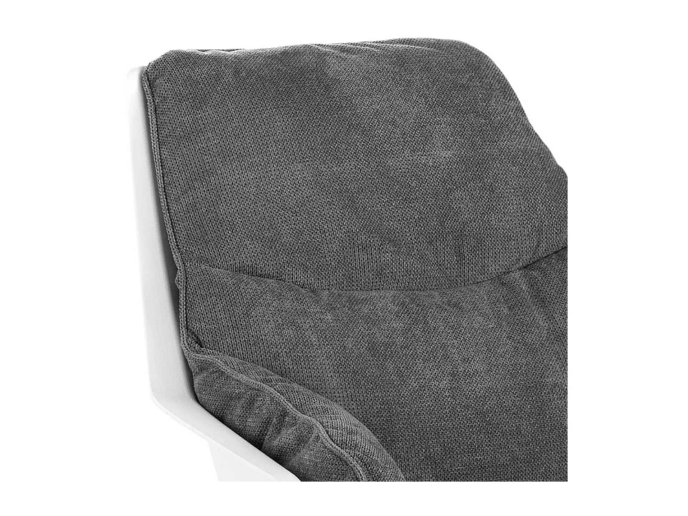 Kunststoff Schalen Sessel im Retrostil Schaumstoffpolsterung (2er Set)