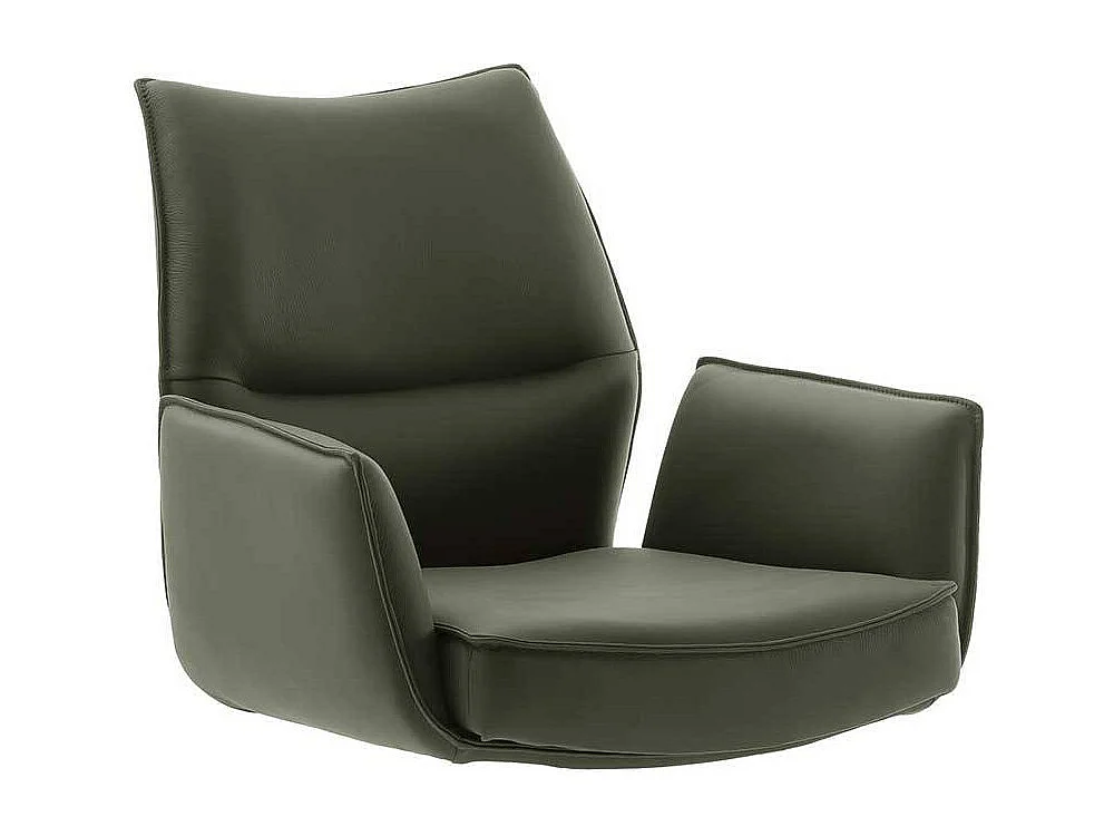 Esszimmerstuhl Armlehnstuhl aus Echtleder mit Gestell aus Metall (2er Set)