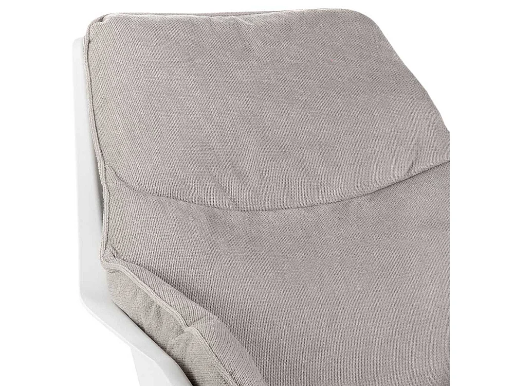 Sessel Polster herausnehmbar im Retrostil Bügelgestell (2er Set)