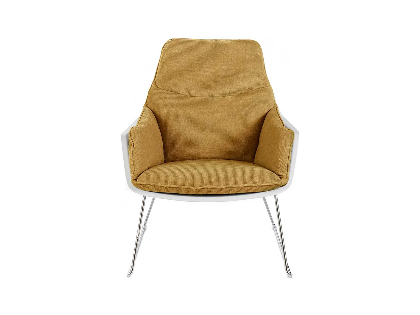 Zwei Retro Sessel mit Bügelgestell Metall (2er Set)