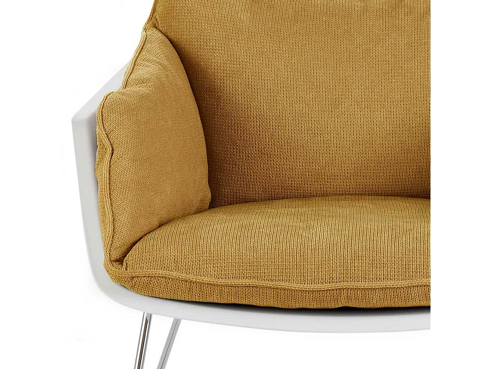 Zwei Retro Sessel mit Bügelgestell Metall (2er Set)