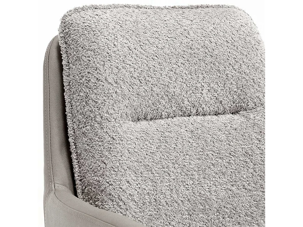 Esstisch Stühle mit Armlehnen in Grau Eichefarben (2er Set)