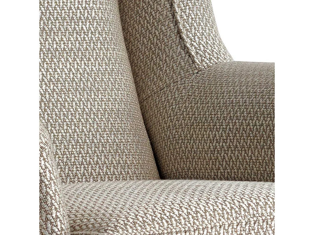 Wohnzimmersessel Beige im klassischen Stil 50 cm Sitzhöhe