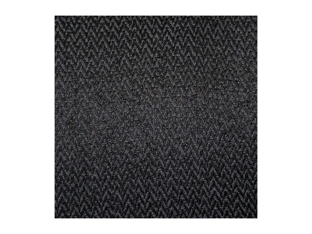 Retro Sessel in Dunkelgrau Webstoff Walnuss Massivholz