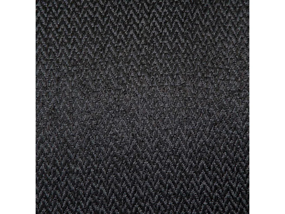 Retro Sessel in Dunkelgrau Webstoff Walnuss Massivholz