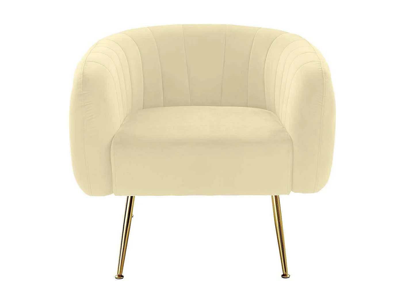 Cocktailsessel im Retrostil Vierfußgestell aus Metall