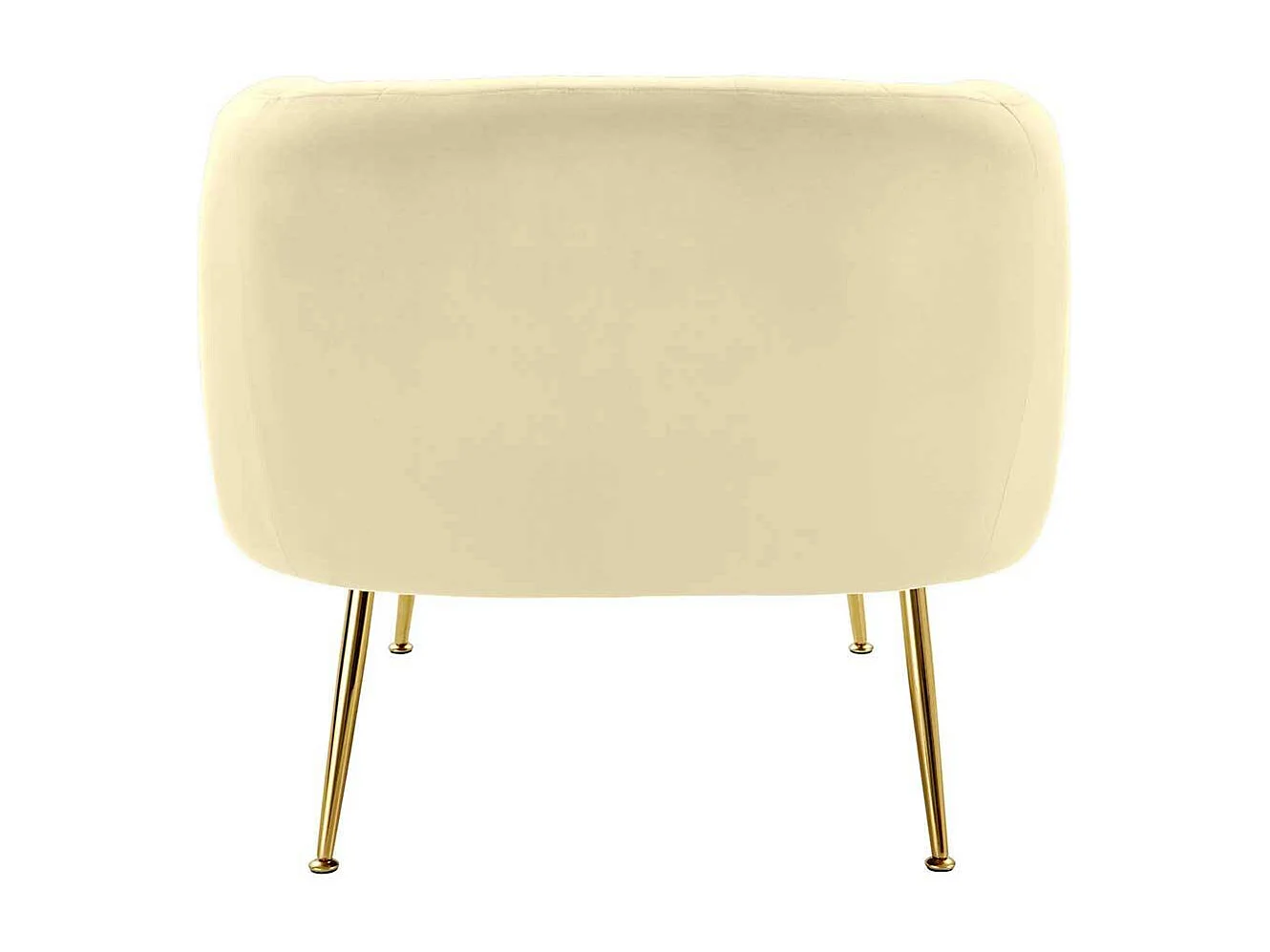 Cocktailsessel im Retrostil Vierfußgestell aus Metall