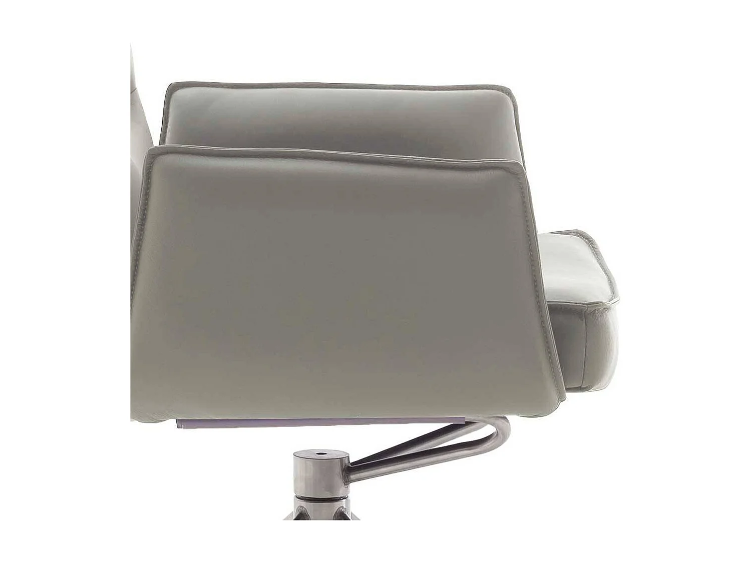 Esszimmerstuhl Stuhl Esszimmer aus Echtleder mit Armlehnen (2er Set)