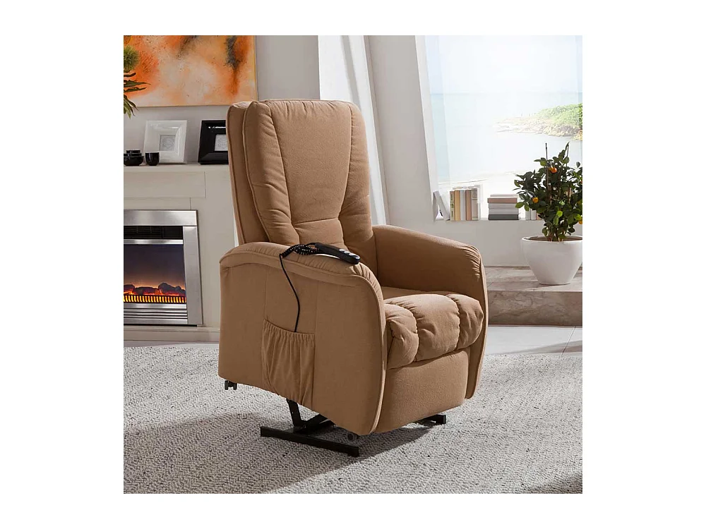 TV-Sessel mit verstellbarer Rückenlehne Aufstehhilfe