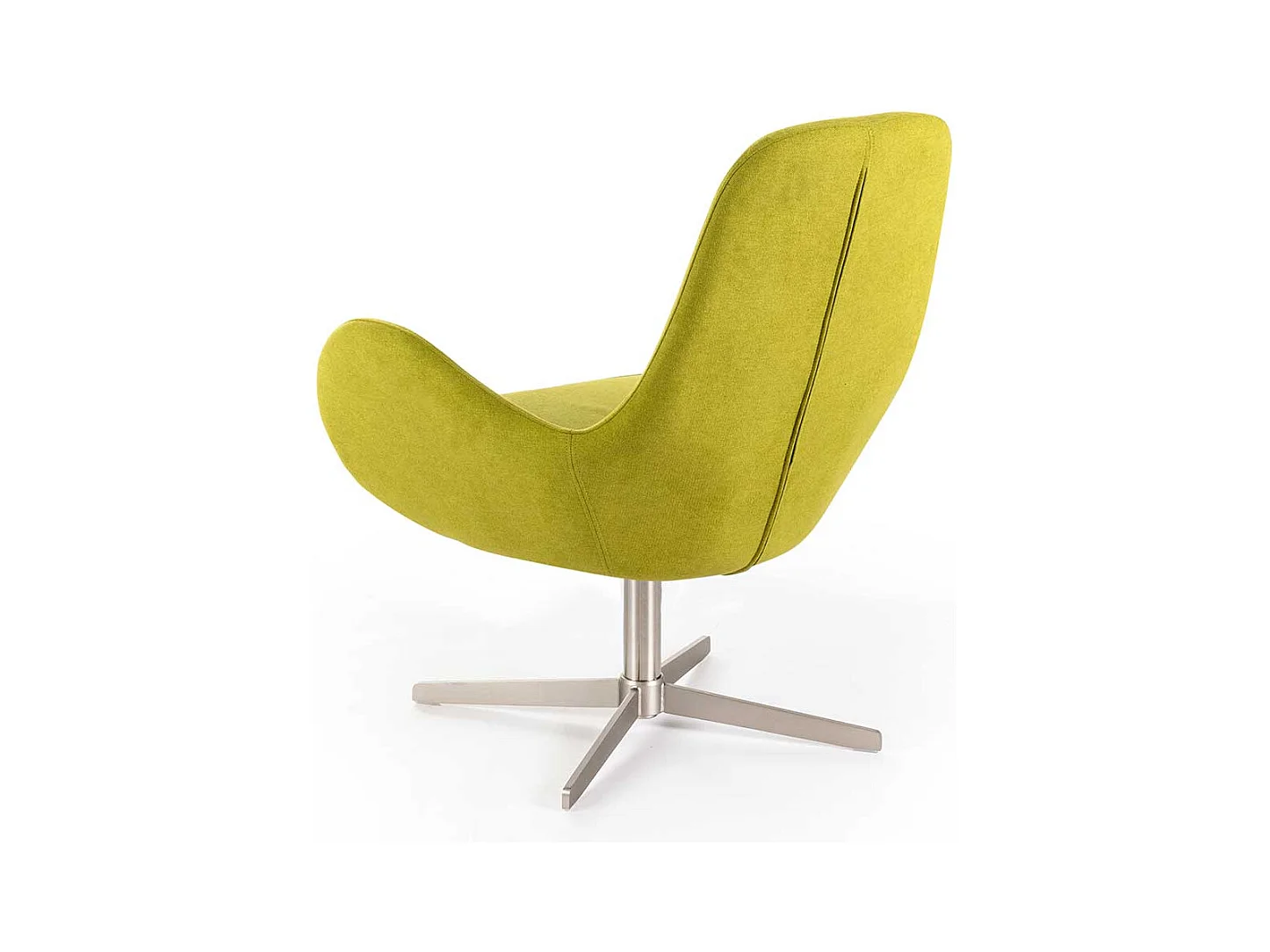 Einzelsessel Retro Stil drehbar mit Sterngestell Metall